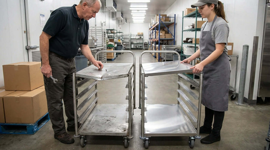 When to Repair vs. Replace: A Guide for Your Utility Cart Shelves