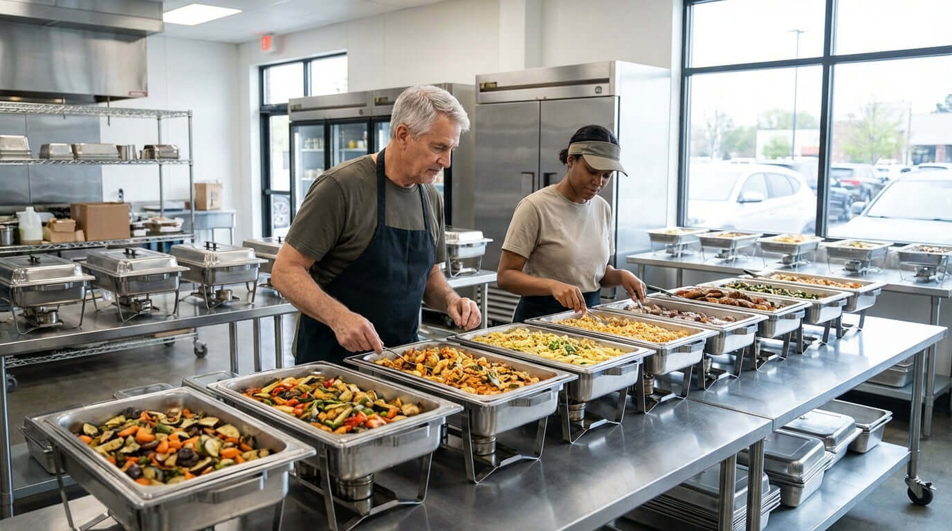 Maximizing Your Buffet Line: Arranging Food Pans for Success