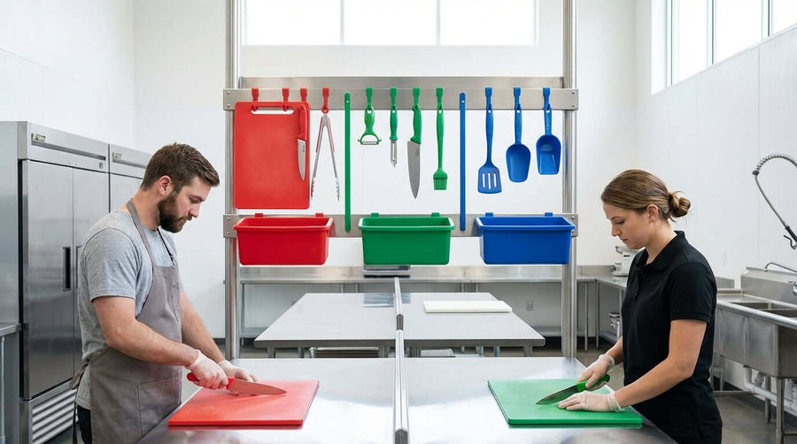 Stop Cross-Contamination: The Power of Color-Coding and Dedicated Tool Storage