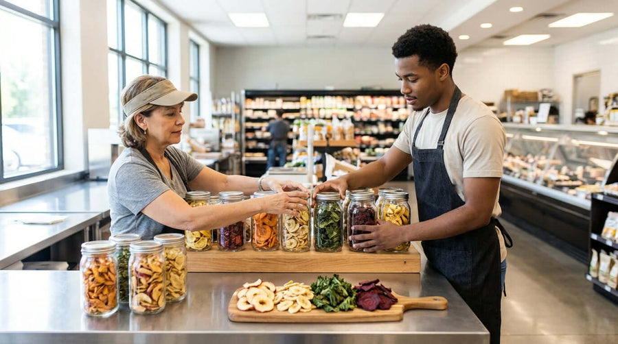 Meeting the Demand for Healthy Snacks: Dehydrated Fruits & Veggies for Your Cafe