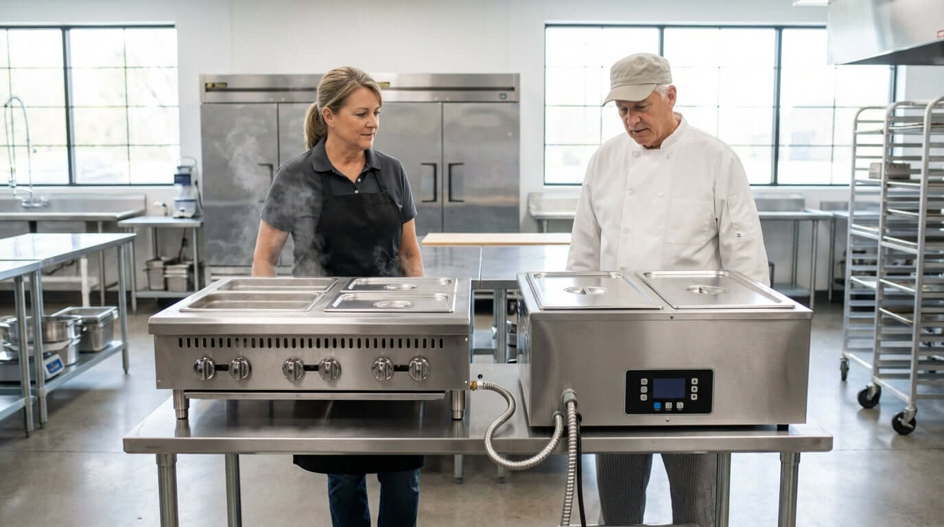 Gas vs. Electric: Choosing the Right Commercial Steam Table