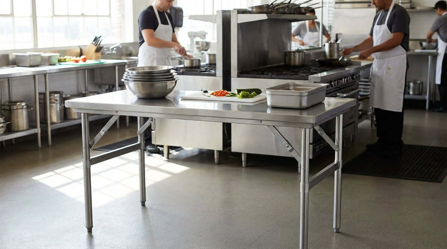 Comment choisir la bonne table pliante en acier inoxydable : un guide d’achat