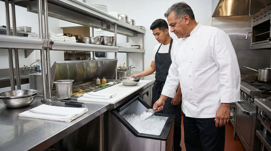 Maximizing Small Spaces: The Benefits of an Undercounter Ice Maker with Bin