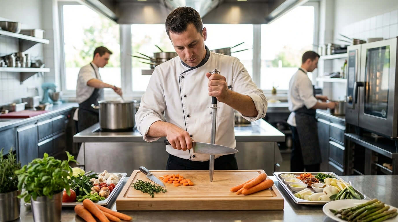 More Than Just Sharpness: How a Honing Steel Improves Kitchen Safety
