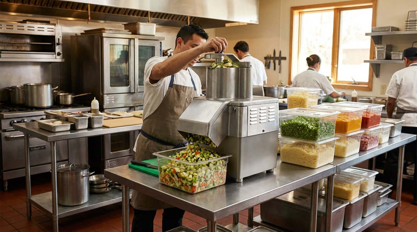 5 Ways a Commercial Food Processor Slashes Kitchen Labor Costs