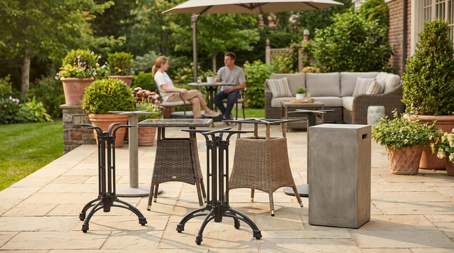Patio Perfect: Selecting Durable and Weather-Resistant Outdoor Table Bases
