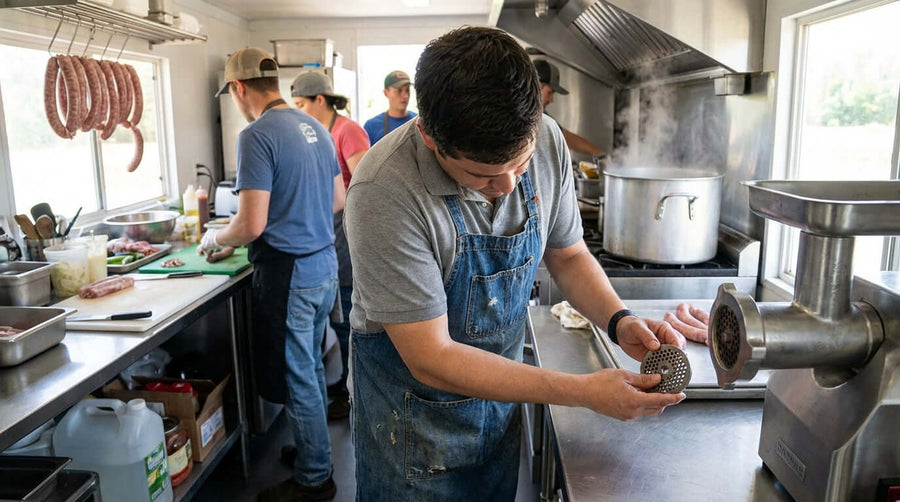 Perfect Partners: How to Match Your Grinder Knife and Plate for Sausage Making