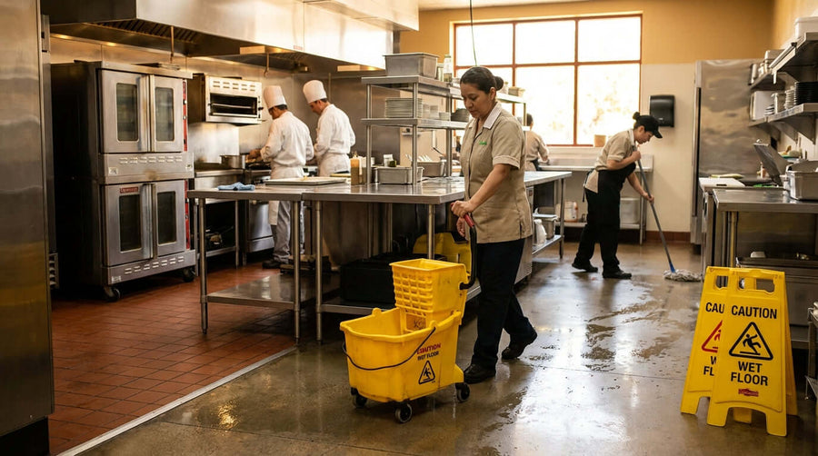 Tired of Slippery Floors? The Ultimate Guide to Commercial Mop Buckets