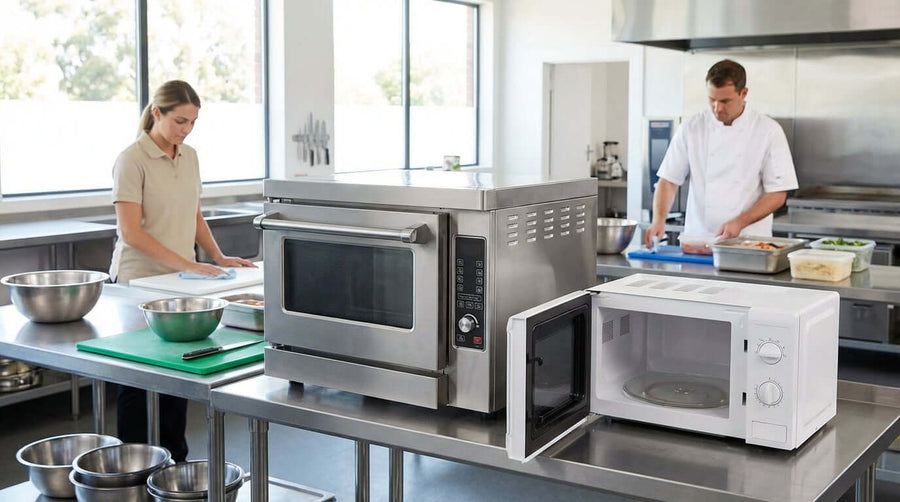 Commercial vs. Residential Microwaves: Why Your Restaurant Needs the Upgrade