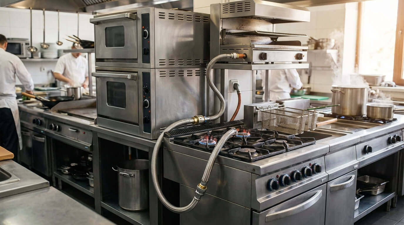 Choosing the Right Gas Hose: A Sizing and Connection Guide for Restaurants