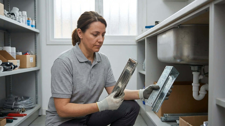 Stainless Steel vs. Galvanized: Selecting the Best Material for Your Sink Braces