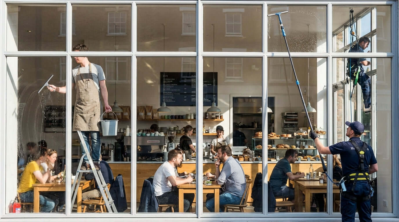 DIY vs. Professional Window Cleaning: A Cost-Benefit Analysis for Retail Store Owners