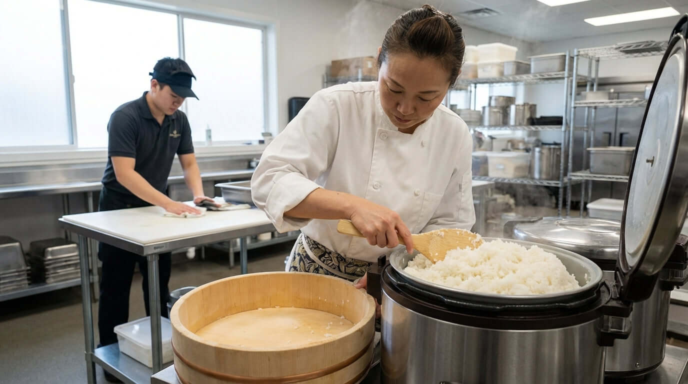 How to Perfect Sushi Rice in a High-Capacity Commercial Cooker