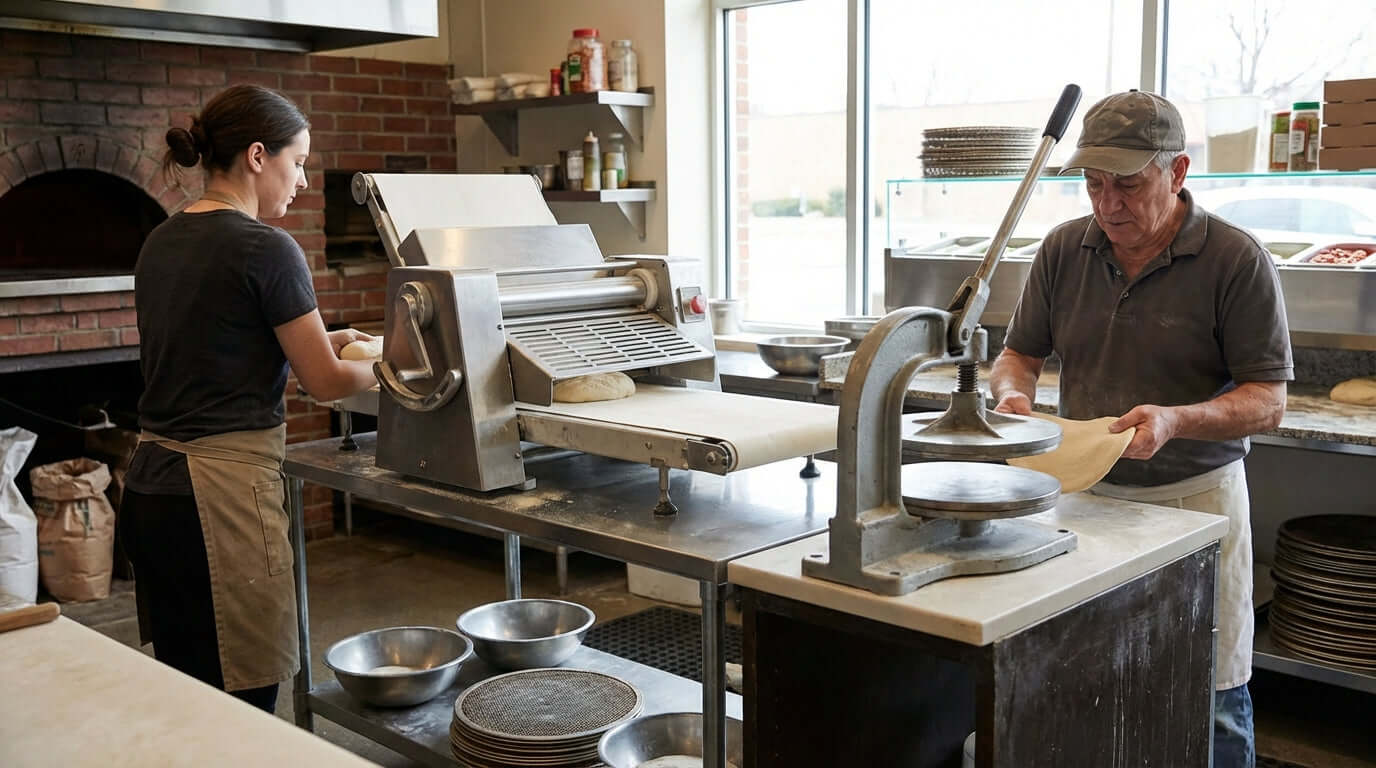 Dough Sheeter vs. Dough Press: Which is Right for Your Pizzeria?