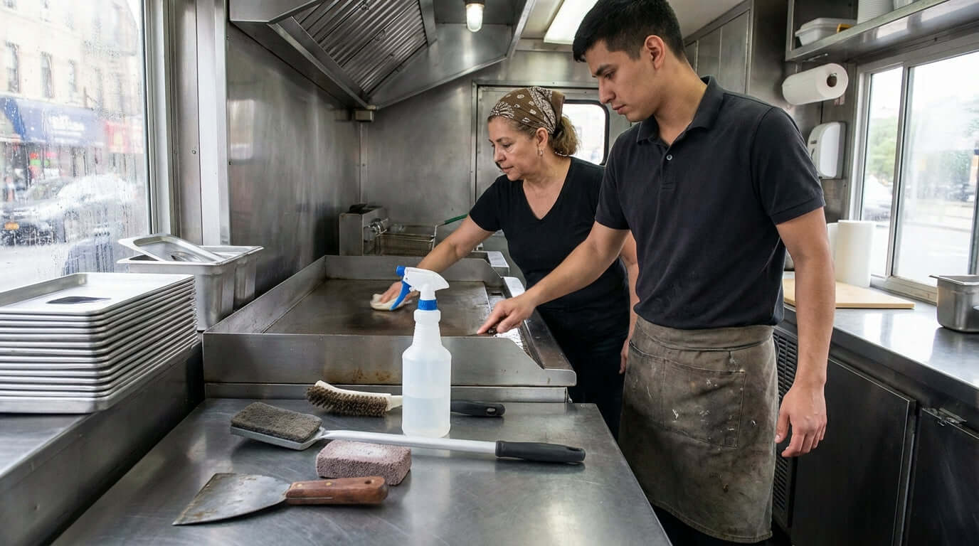 The 5 Must-Have Accessories for a Spotless Flat Top Grill