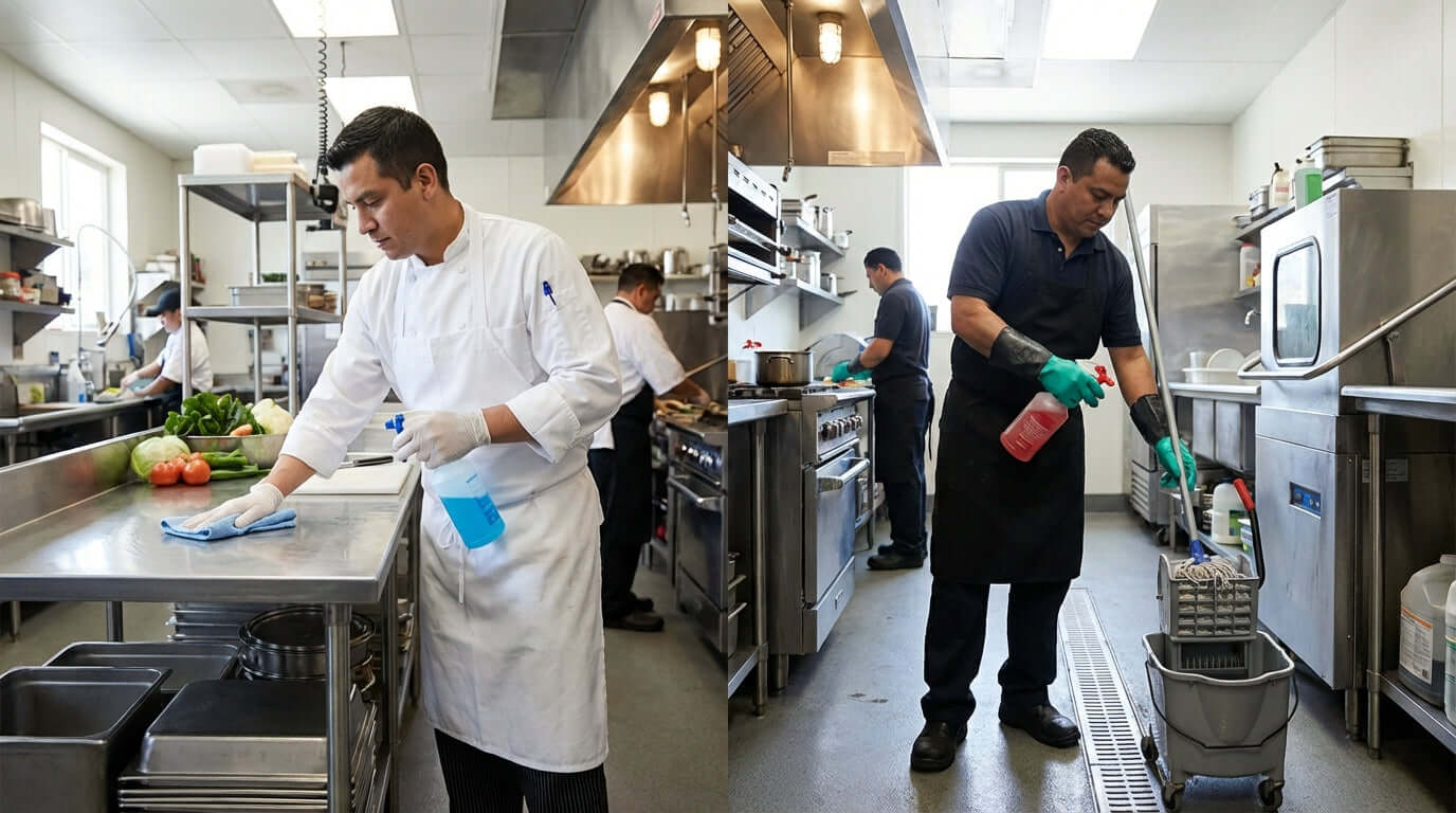Food-Grade Sanitizer vs. Disinfectant: What Your Staff Needs to Know