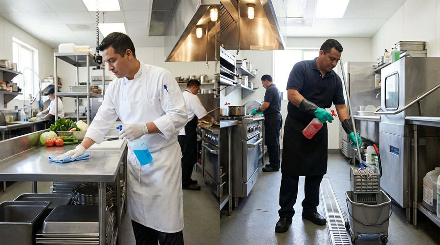 Food-Grade Sanitizer vs. Disinfectant: What Your Staff Needs to Know