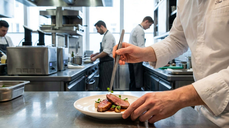 Plating Like a Pro: Using Precision Tongs for Fine Dining Presentation
