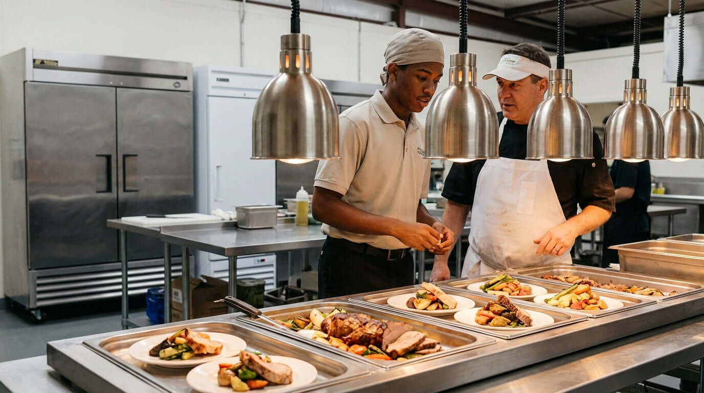 Dont Let it Dry Out: Perfecting Food Holding Techniques Under Heat Lamps