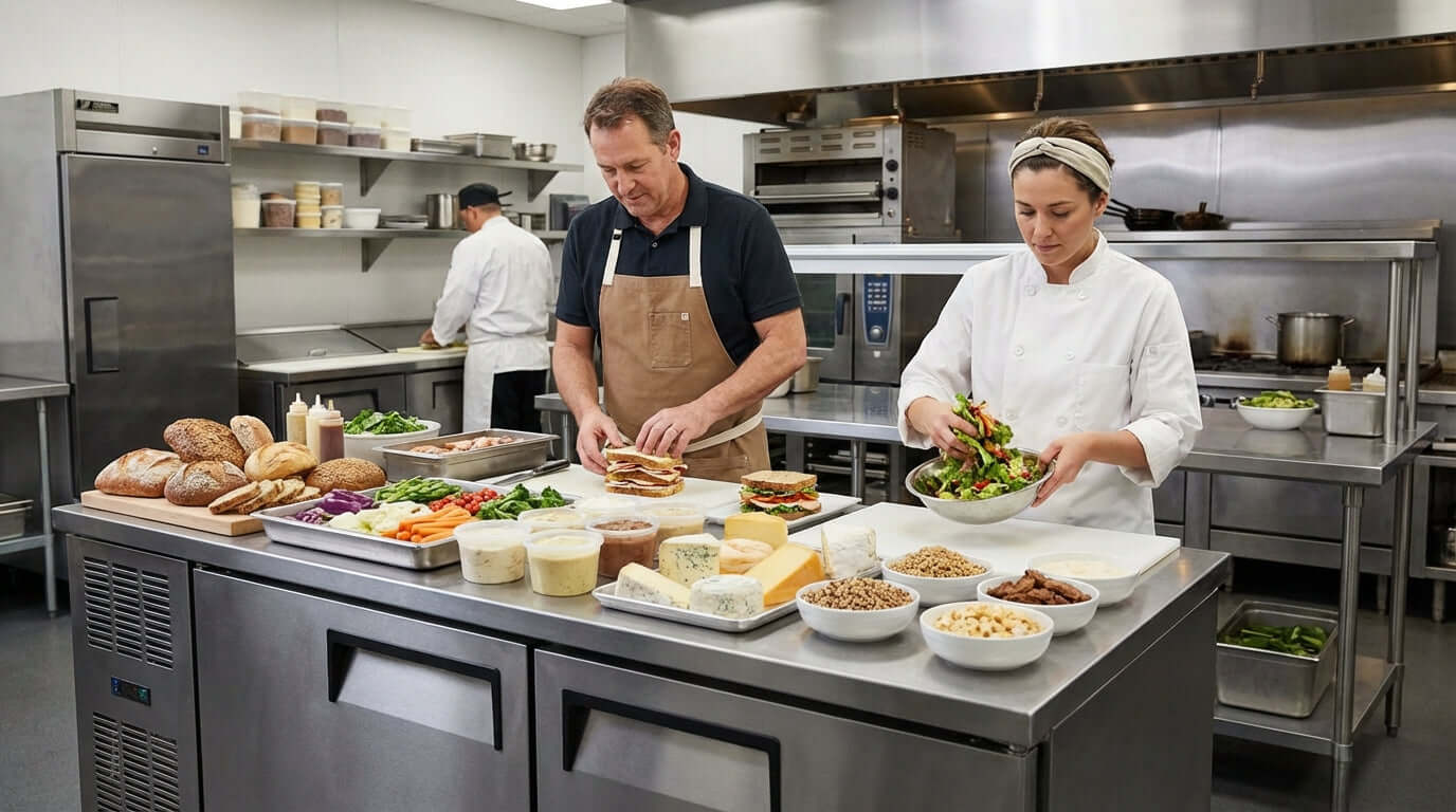 Beyond the Basics: 10 Creative Menu Ideas for Your Sandwich & Salad Prep Table