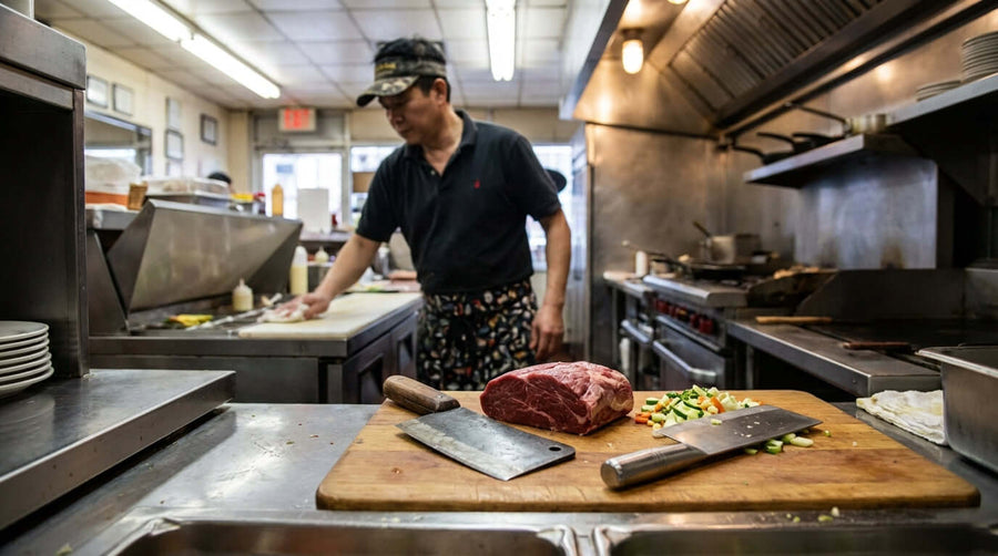 The Butchers Blade vs. The Chefs Axe: Meat Cleaver vs. Chinese Cleaver