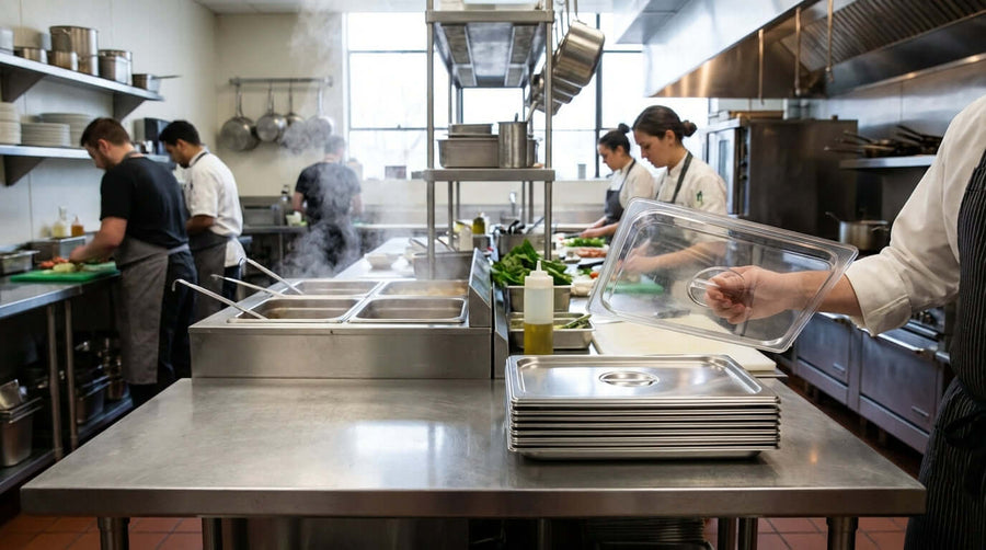 Stainless Steel vs. Polycarbonate: Which Food Pan Lid Material is Best for Your Kitchen?