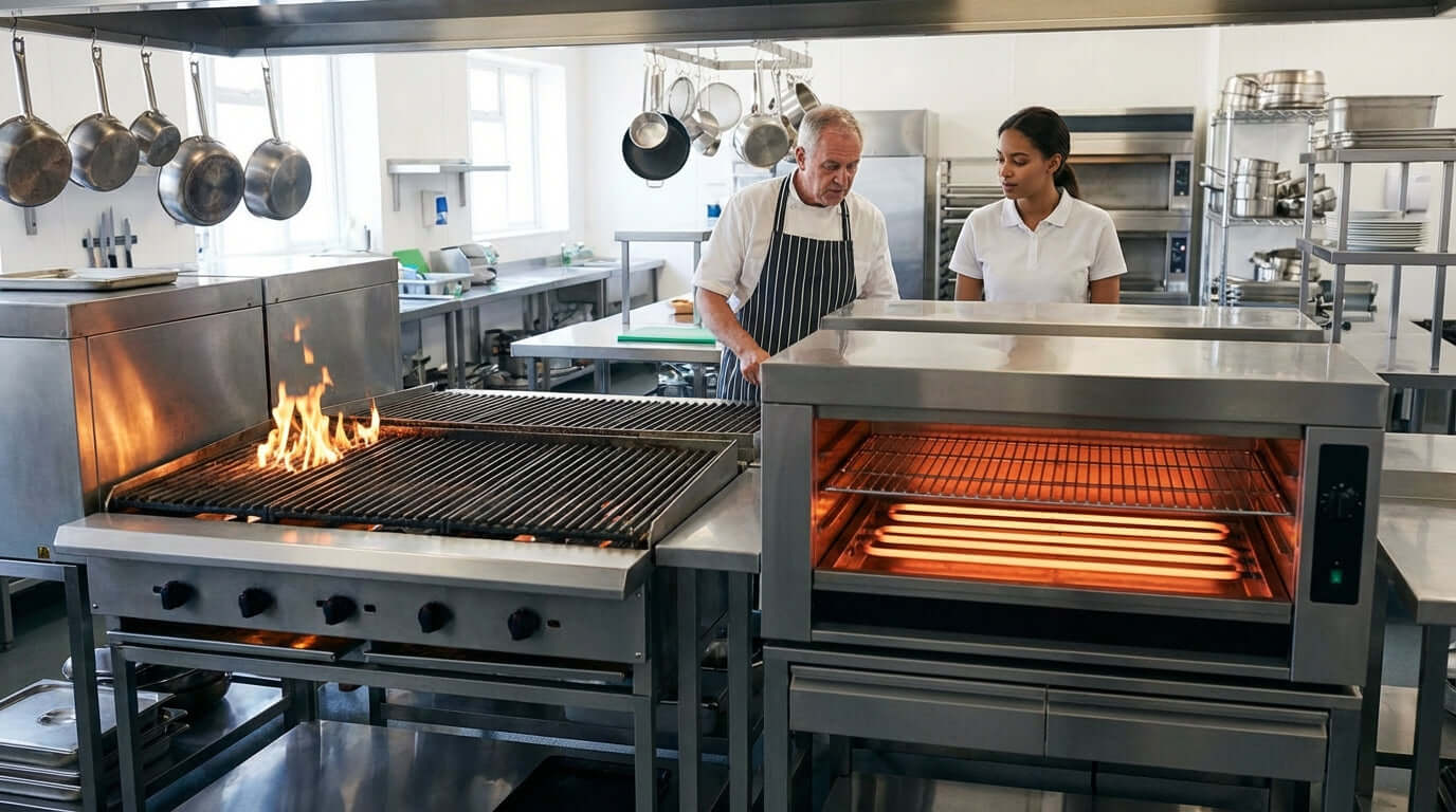 Gas vs. Electric Commercial Broilers: Which is Right for Your Kitchen?
