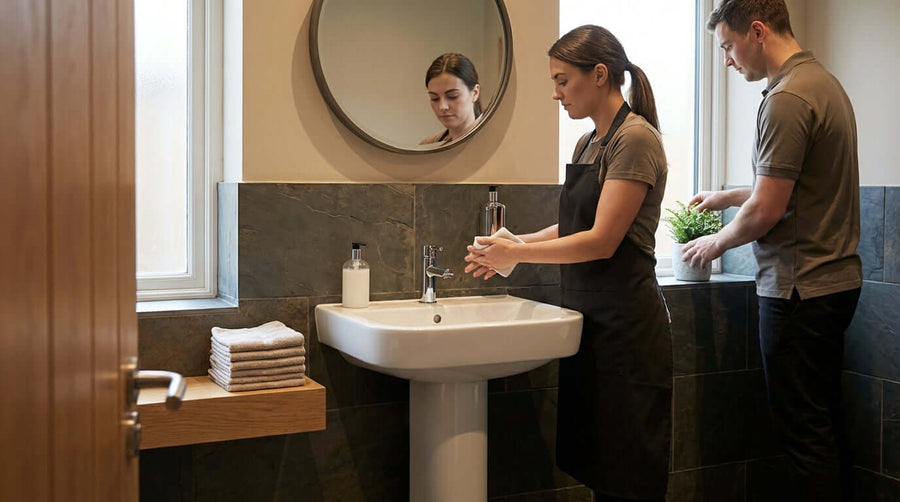 5 Ways a Pedestal Sink Elevates Your Retail Stores Customer Experience