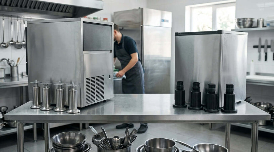 Stainless Steel vs. Plastic: Choosing the Right Legs for Your Ice Machine