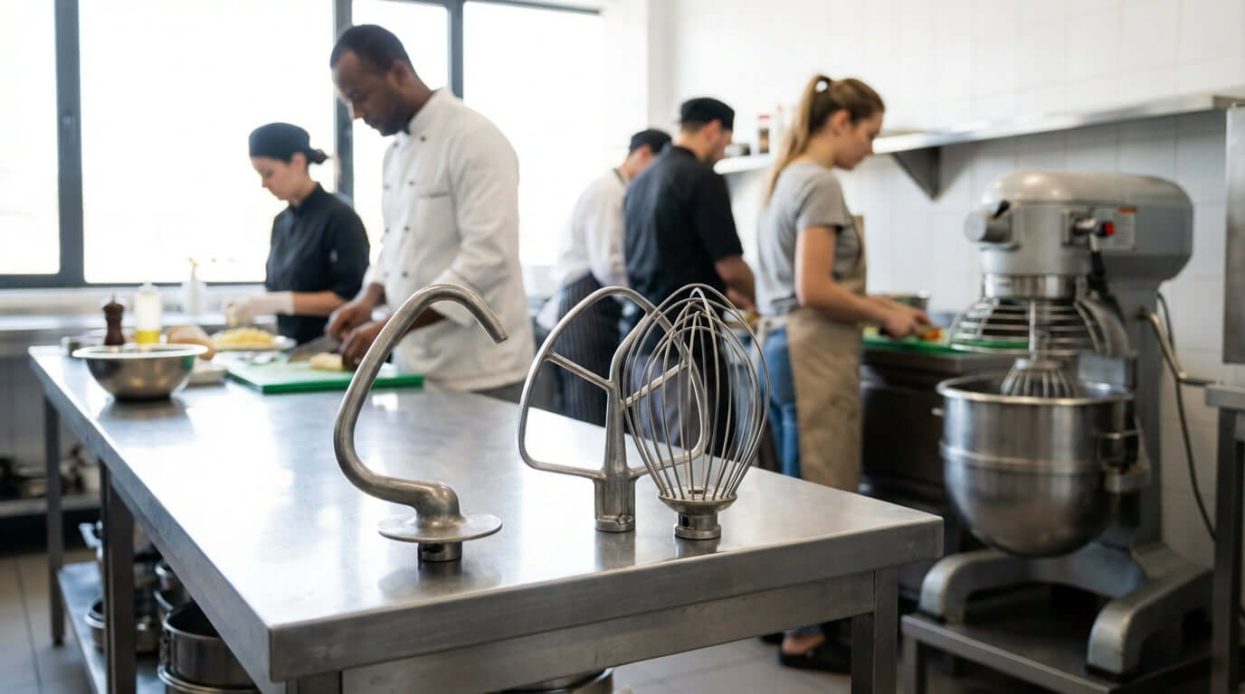 The Ultimate Guide: Choosing Between a Dough Hook, Flat Beater, and Wire Whip