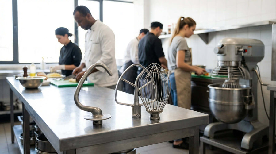 The Ultimate Guide: Choosing Between a Dough Hook, Flat Beater, and Wire Whip