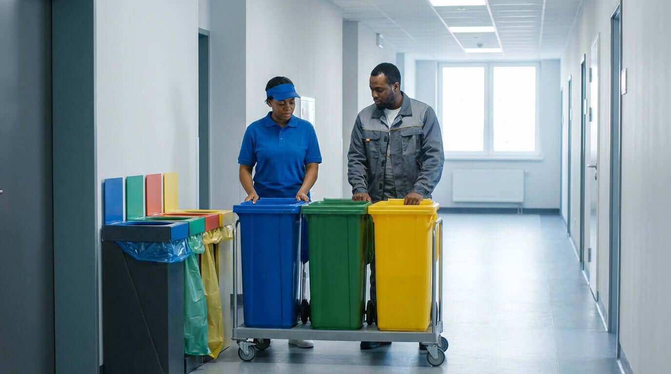 Go Green Efficiently: Setting Up a Recycling Program with Color-Coded Accessories