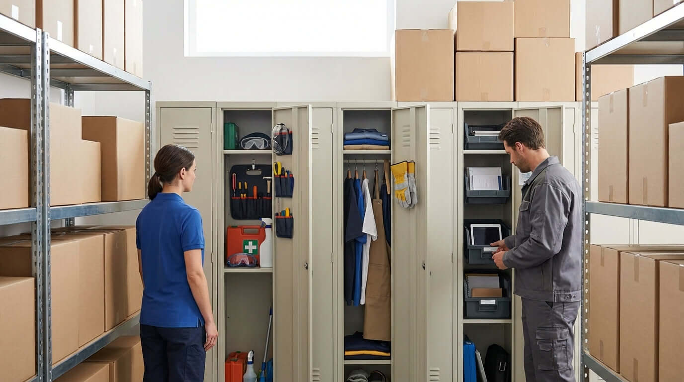 Beyond Personal Items: Creative Uses for Lockers in Your Stockroom