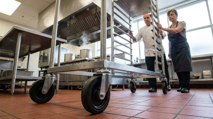 How to Choose the Right Casters for Your Heavy-Duty Kitchen Equipment