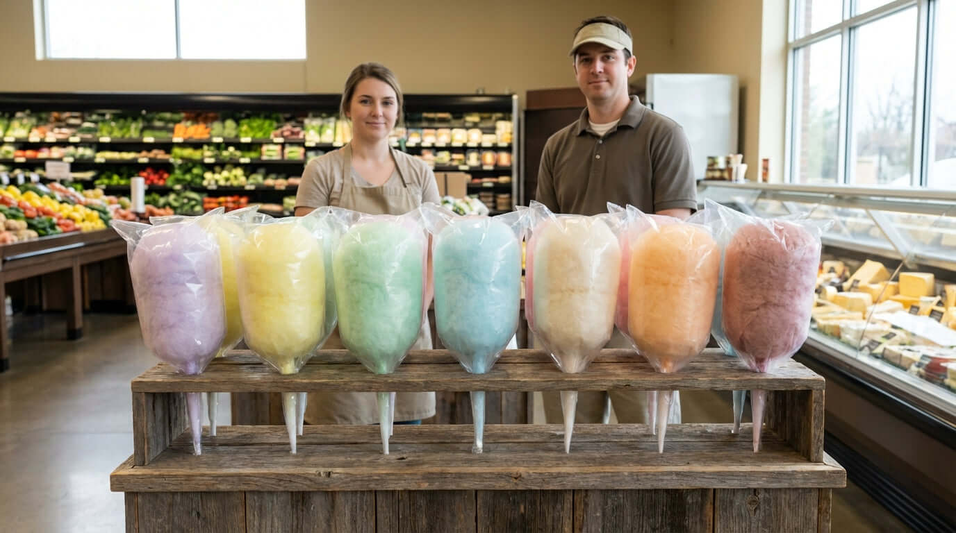 Beyond Classic Pink: 7 Gourmet Cotton Candy Flavors to Wow Your Customers