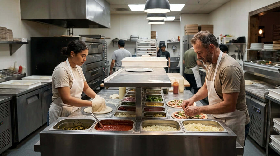 More Than a Table: How a Pizza Prep Station Boosts Your Restaurants ROI
