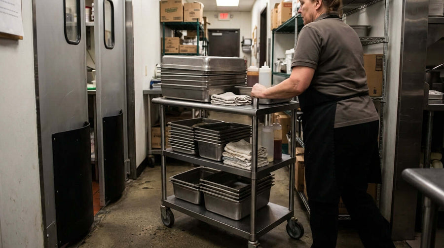 The Ultimate Guide to Choosing the Right Utility Cart for Your Restaurant
