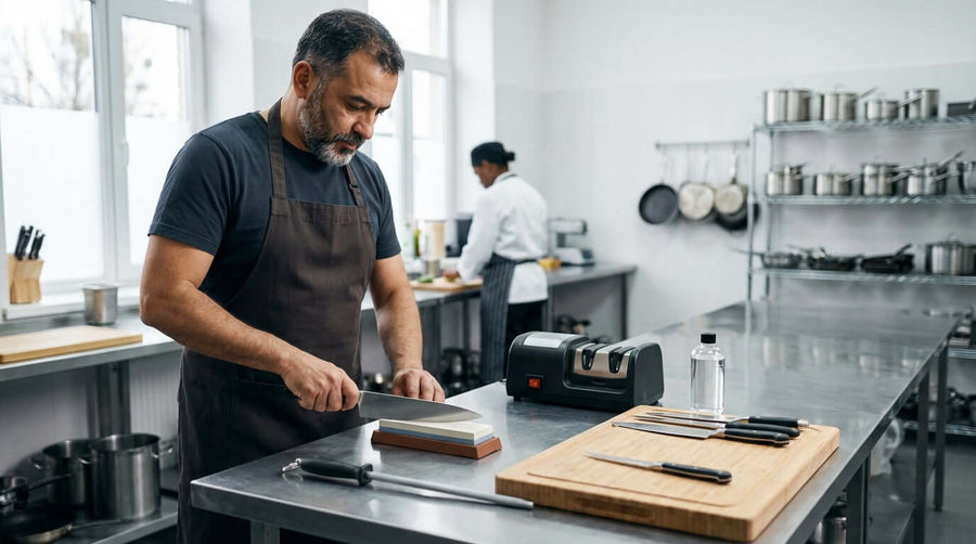 The Ultimate Guide to Sharpening and Maintaining Your Commercial Knives