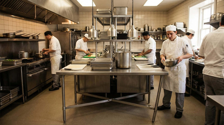 5 Telltale Signs Your Commercial Worktable Needs New Leg Braces