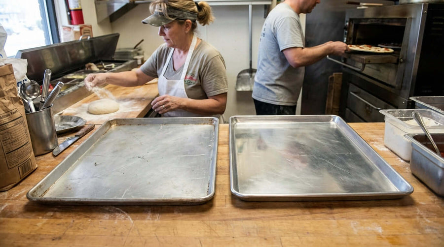 Aluminum vs. Stainless Steel: Choosing the Right Commercial Baking Tray