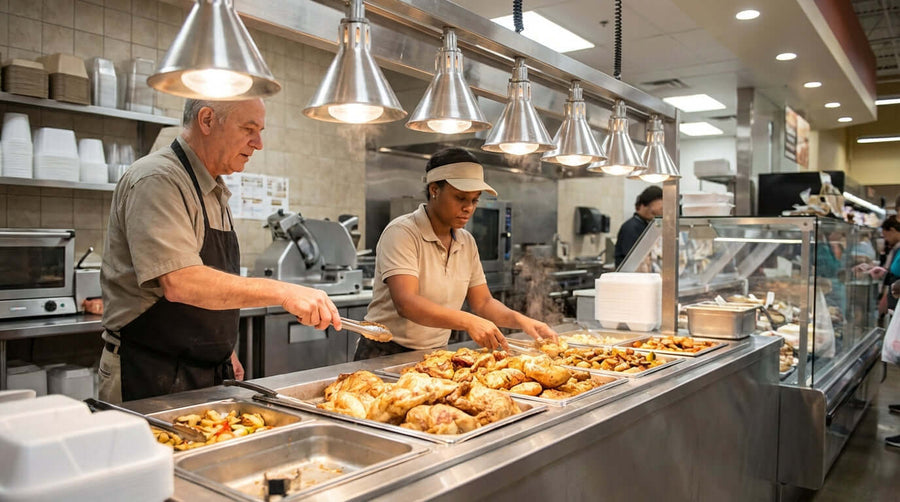 More Than Just Warmth: 5 Ways Heat Lamps Improve Food Safety