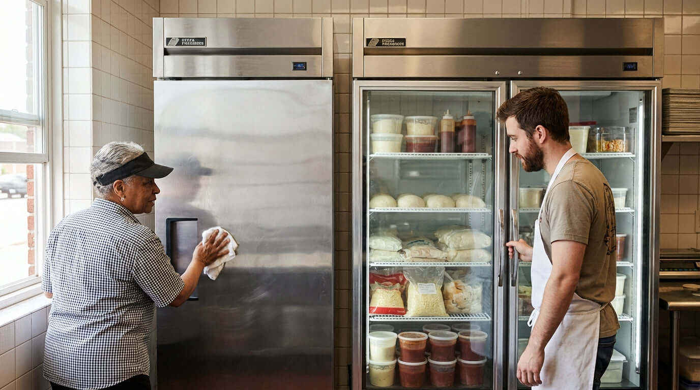 Solid Door vs. Glass Door Freezers: Which is Right for Your Business?