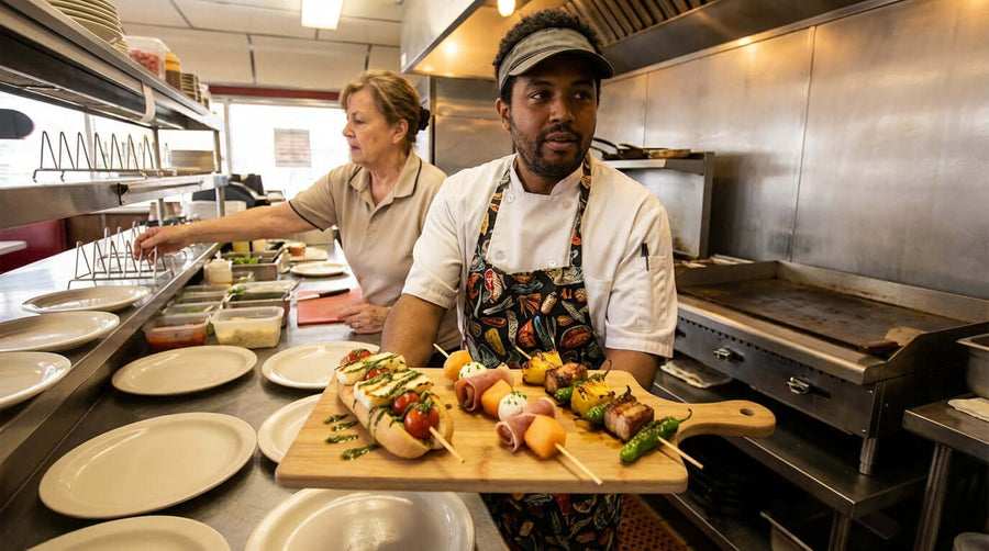 Beyond the Grill: 10 Creative Menu Ideas Using Food Service Skewers
