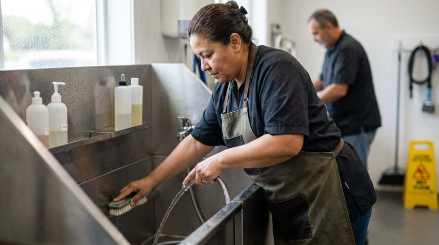 Keep It Sparkling: A Step-by-Step Guide to Cleaning and Maintaining Your Grooming Tub