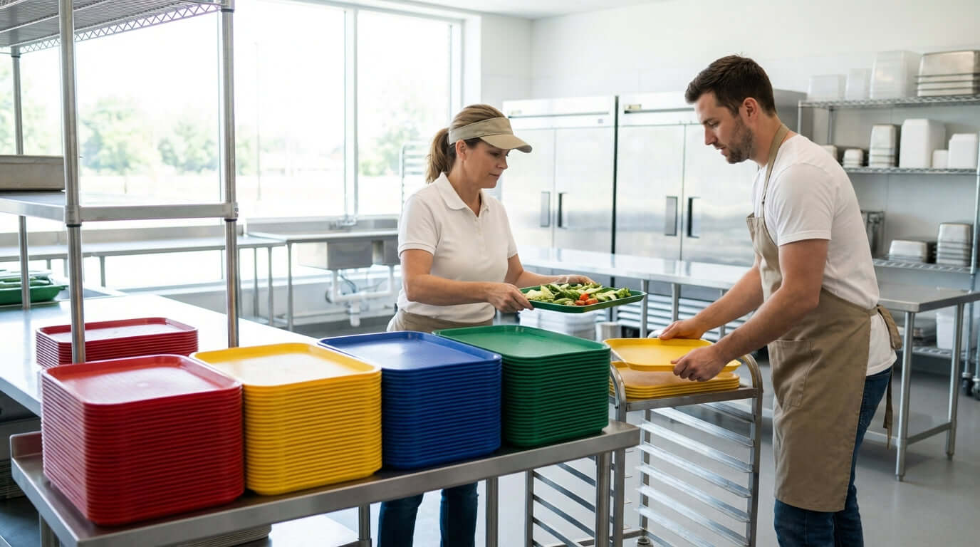5 Ways Color-Coded Trays Can Streamline Your Kitchen and Service Line