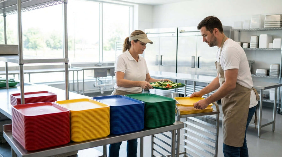 5 Ways Color-Coded Trays Can Streamline Your Kitchen and Service Line
