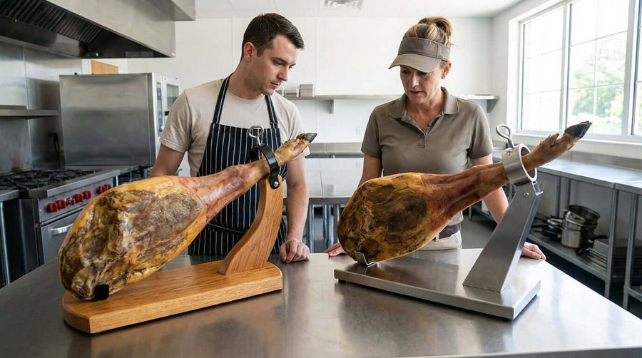 Wood vs. Steel: Which Ham Stand Material is Right for Your Business?