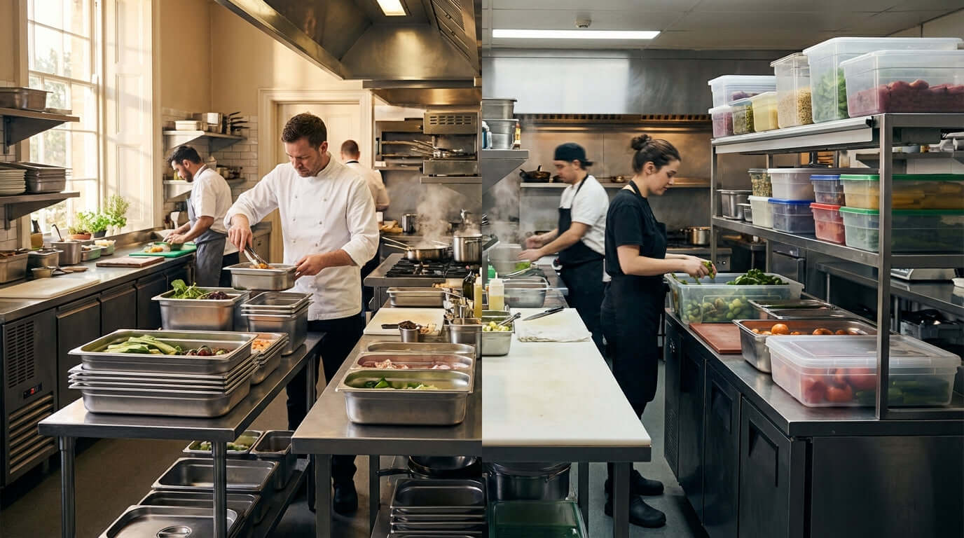 Stainless Steel vs. Plastic: Why Material Matters for Your Food Pans