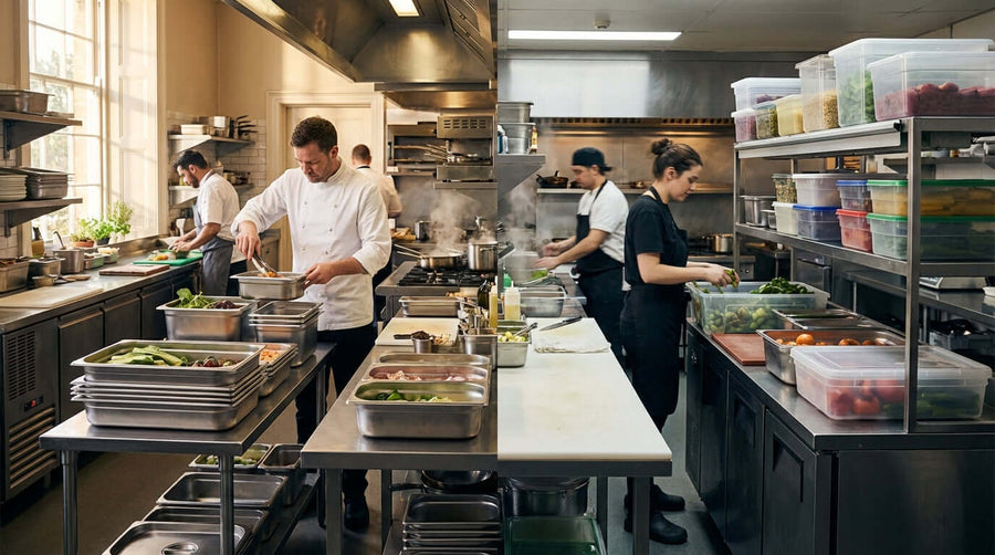 Stainless Steel vs. Plastic: Why Material Matters for Your Food Pans