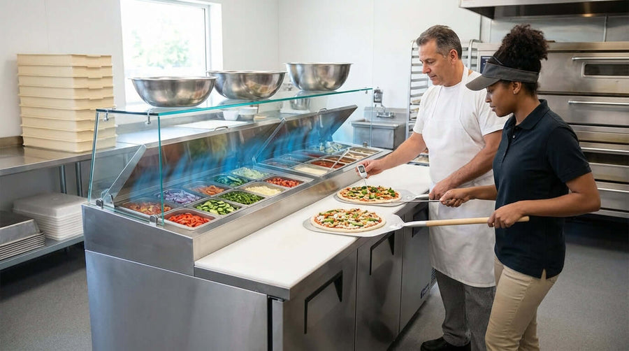 Temperature Matters: Ensuring Food Safety with Your Refrigerated Pizza Prep Table